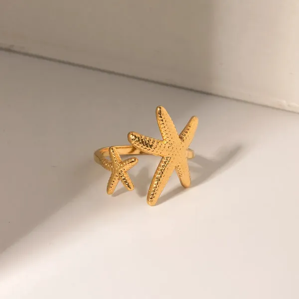 Gold_Starfish_Rings_For_Women